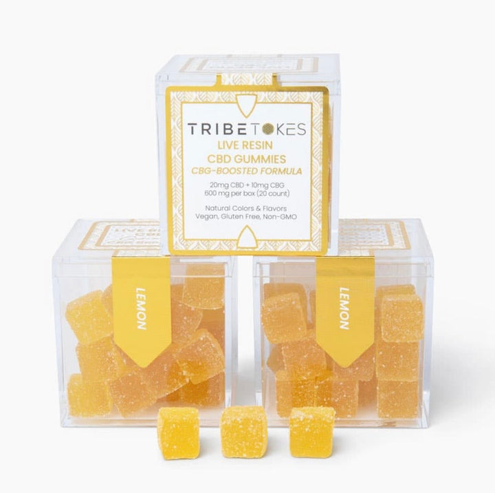 Tribe Tokes - D9 THC Gummies | CBD + CBG Boosted | Tangerine