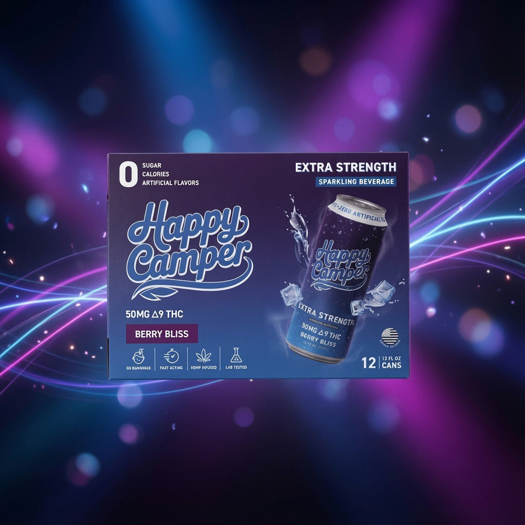 Happy Camper Extra Strength THC Drinks