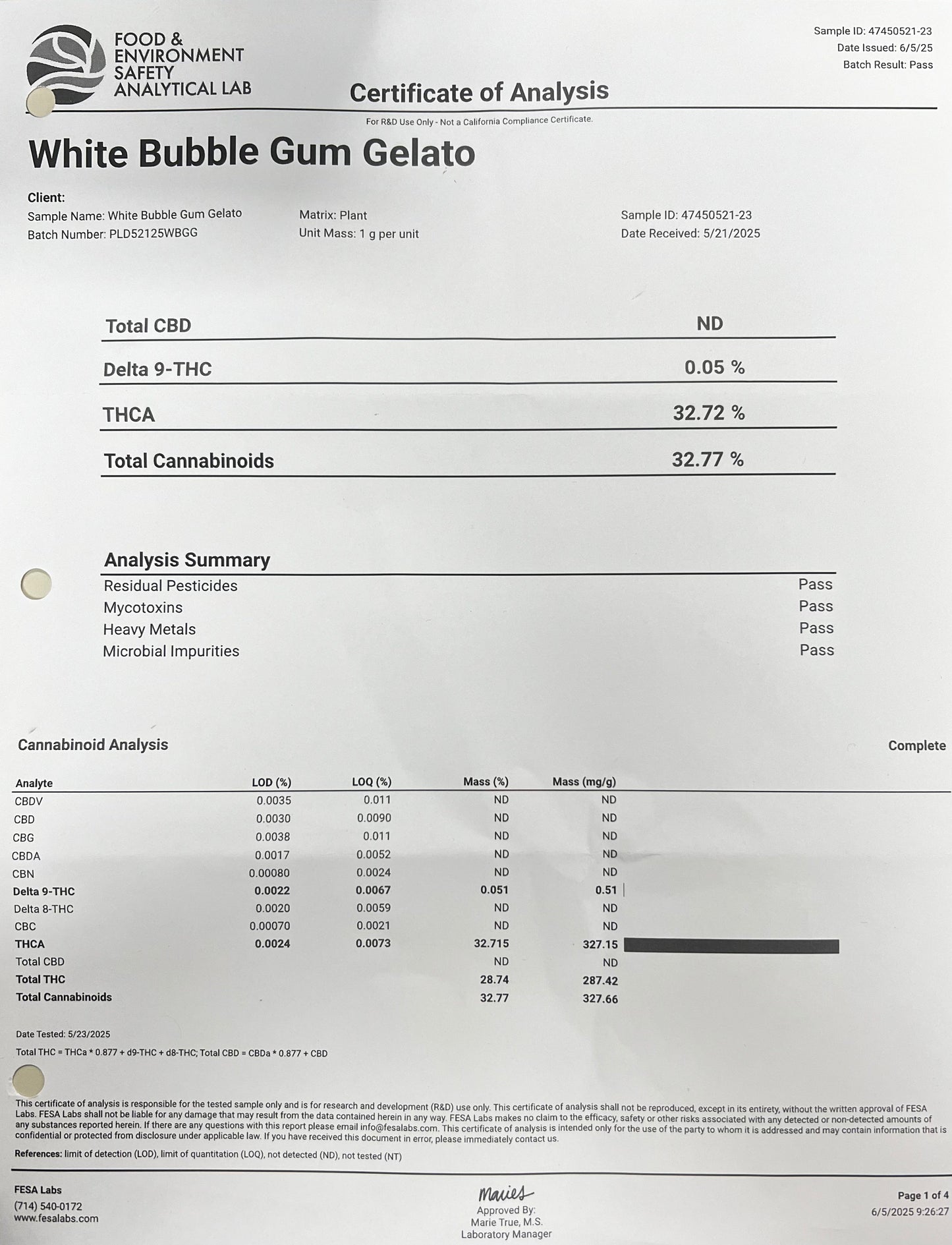 White Bubble Gum Gelato - Platinum Indica Dom Flower - Elevate Montgomery - Sky High Montgomery cincinnati