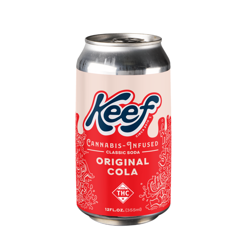 Keef Original Cannabis Infused Sodas (4 PK)