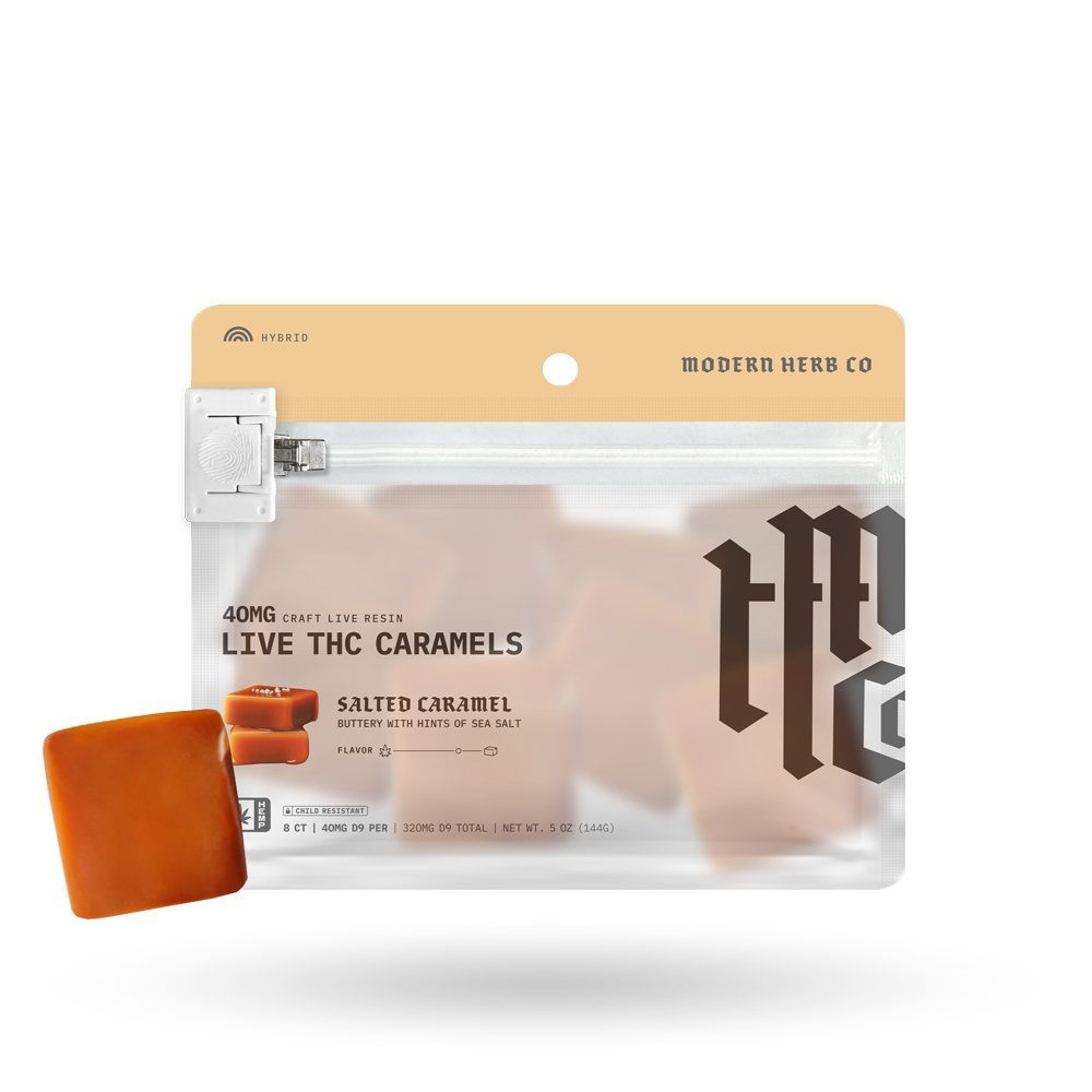 MHC Live Resin Caramels - Anytime (Hybrid) - 8ct