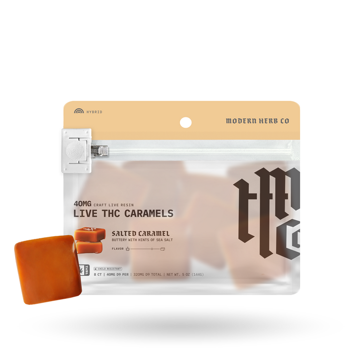 MHC Live Resin Caramels - Anytime (Hybrid) - 8ct