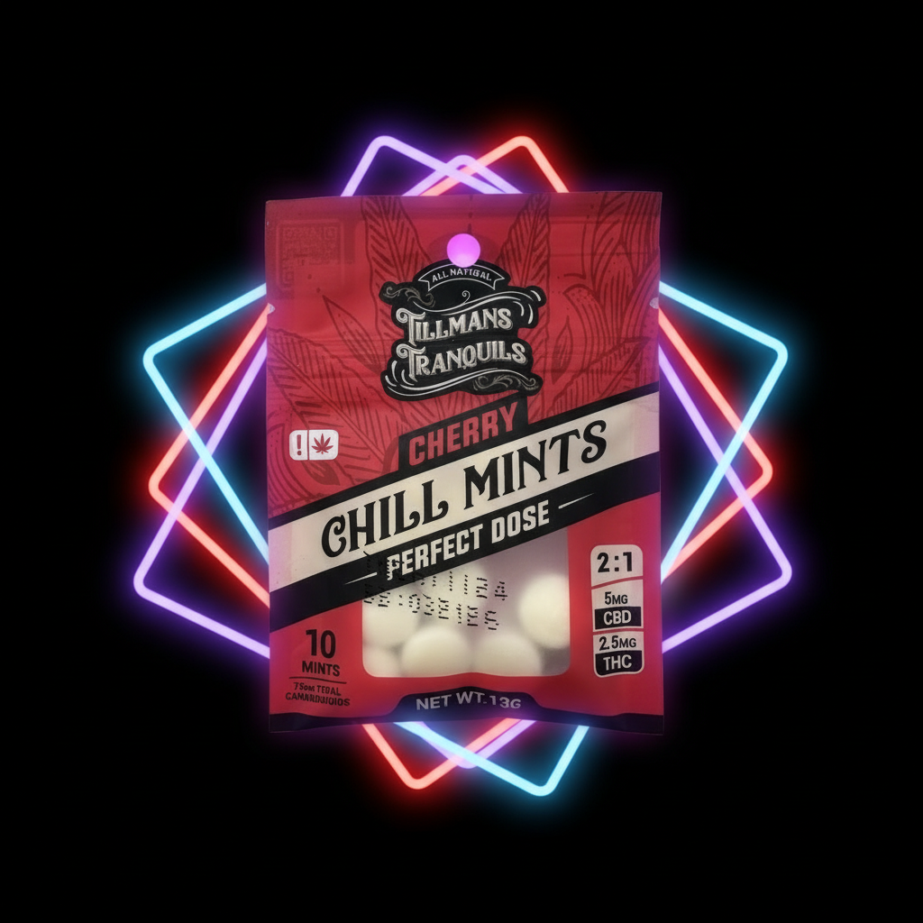 Tillman's Tranquils Microdose Effect-Specific THC Mints