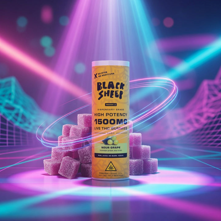 BKS Live THC Gummy - 30ct - Sour Grape (Indica)