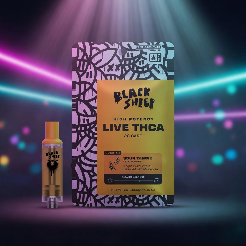 BKS Live THCA Cartridge - 2g - Sour Tangie (Hybrid)