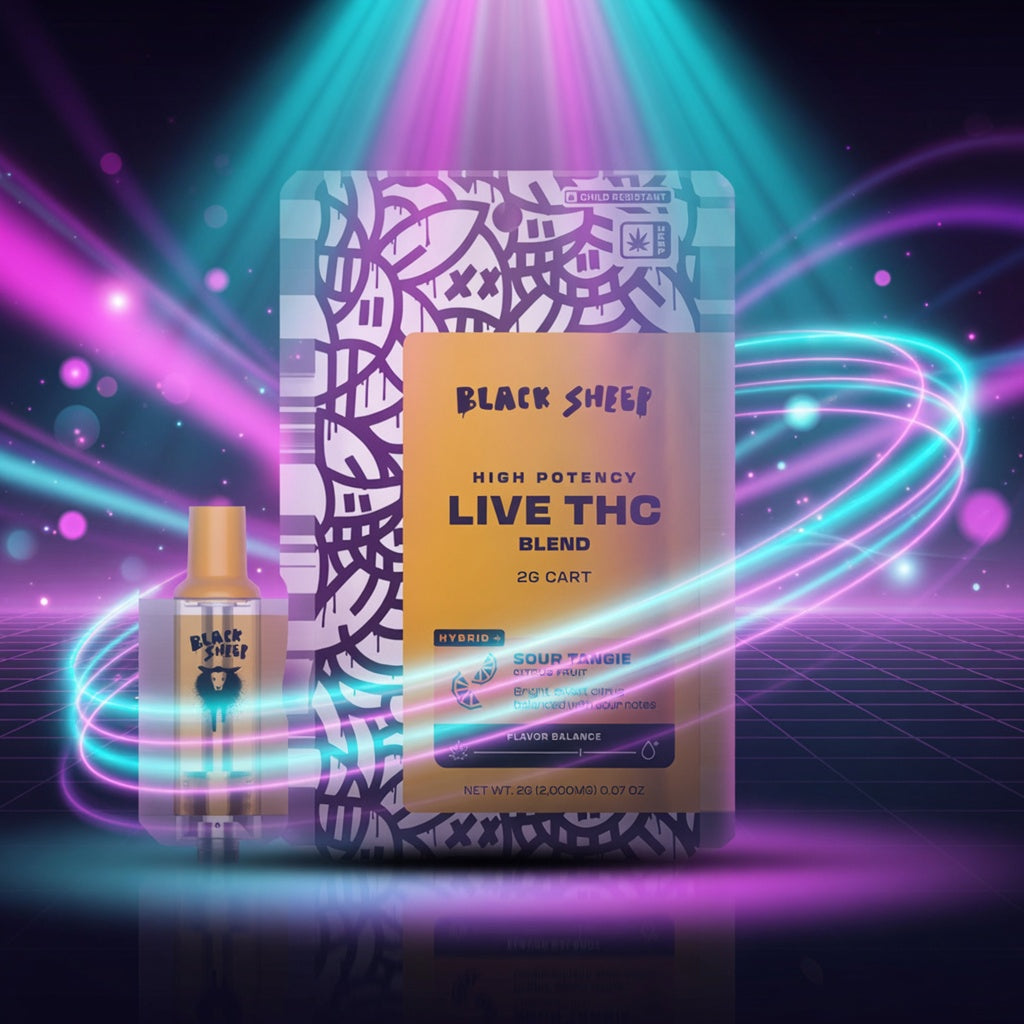 BKS Live THCA Cartridge - 2g - Sour Tangie (Hybrid)