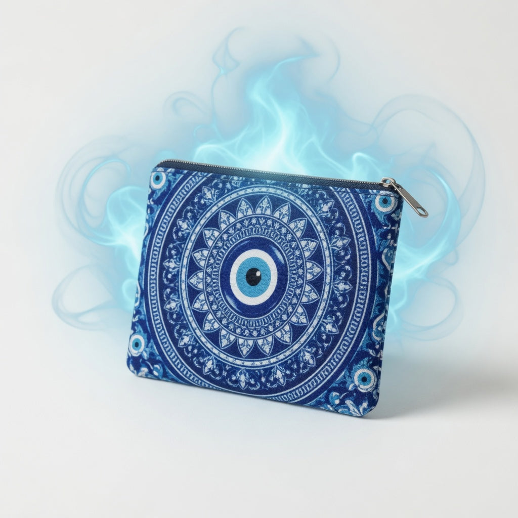 Blue Eye Coin Purse