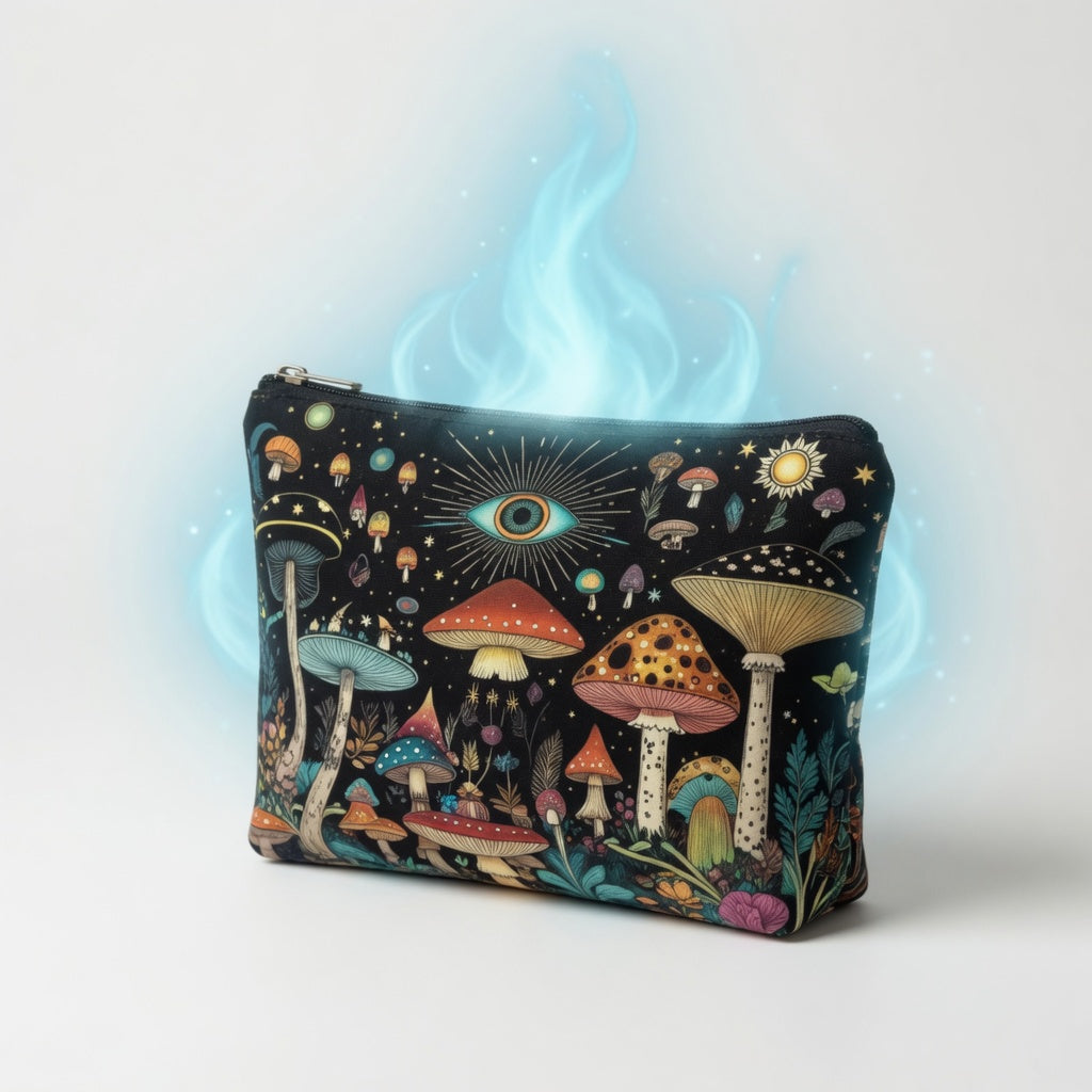 Boho Mushroom Pouch
