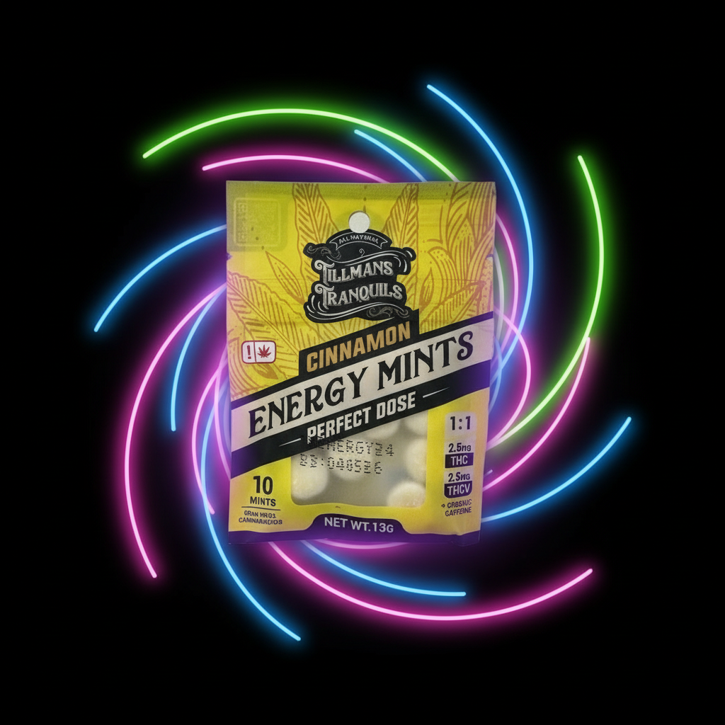 Tillman's Tranquils Microdose Effect-Specific THC Mints