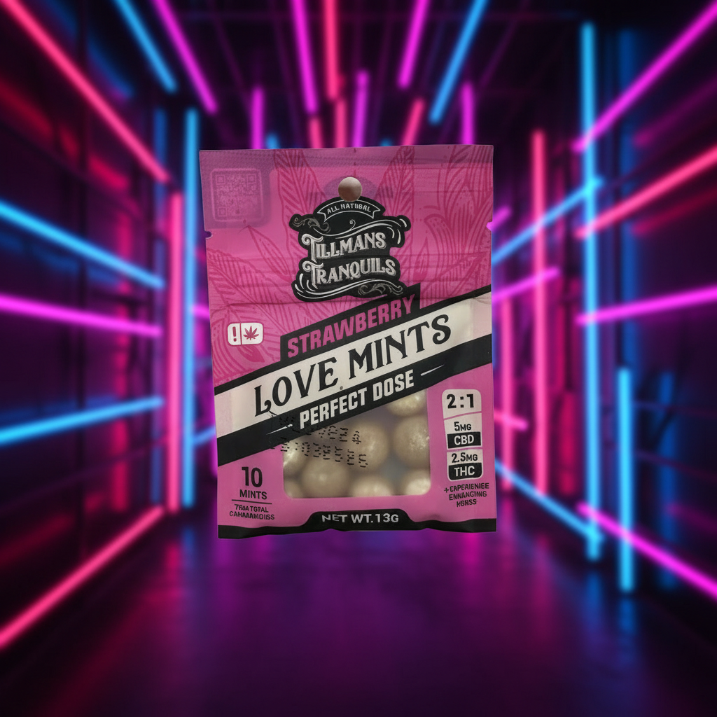 Tillman's Tranquils Microdose Effect-Specific THC Mints
