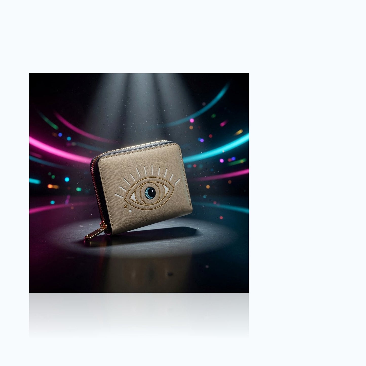 Evil Eye Zip Wallet — Elevate fountain