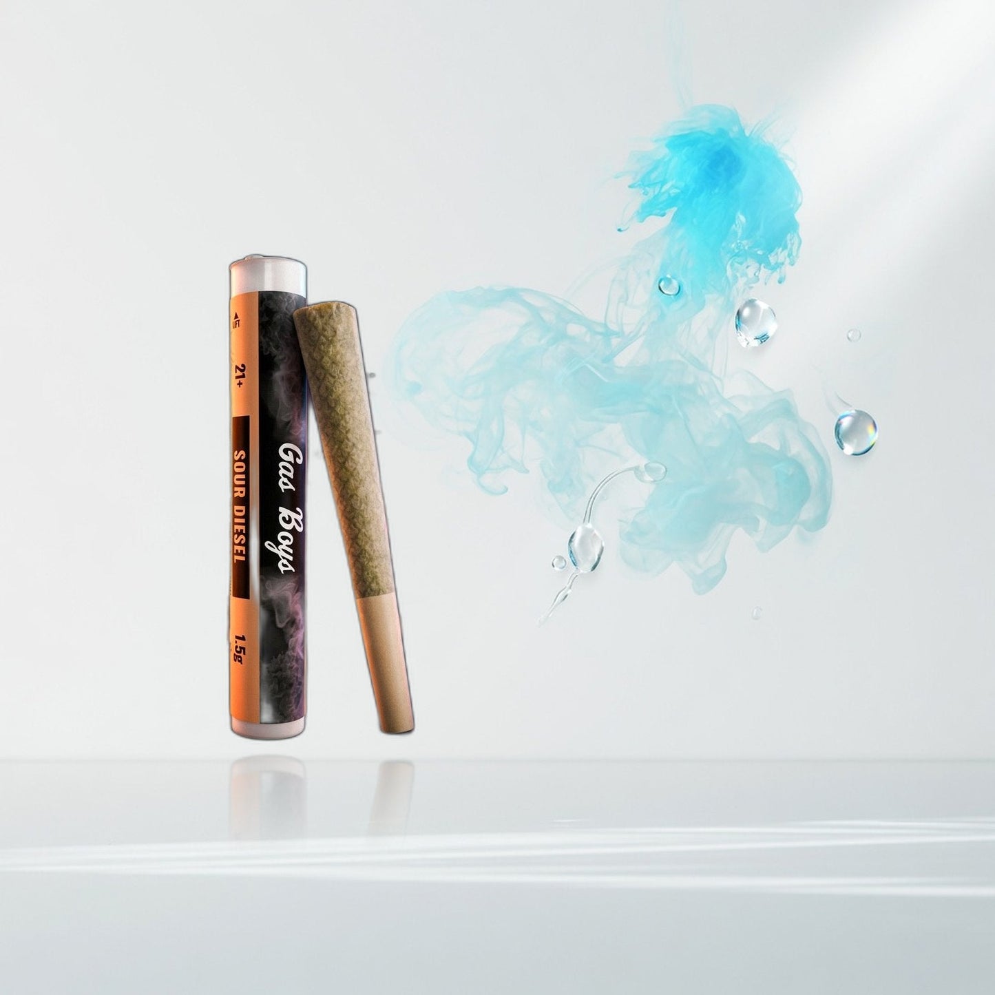 Gas Boys Ice Hash + Exotic Kief Infused Pre-Roll Single — Elevate fountain