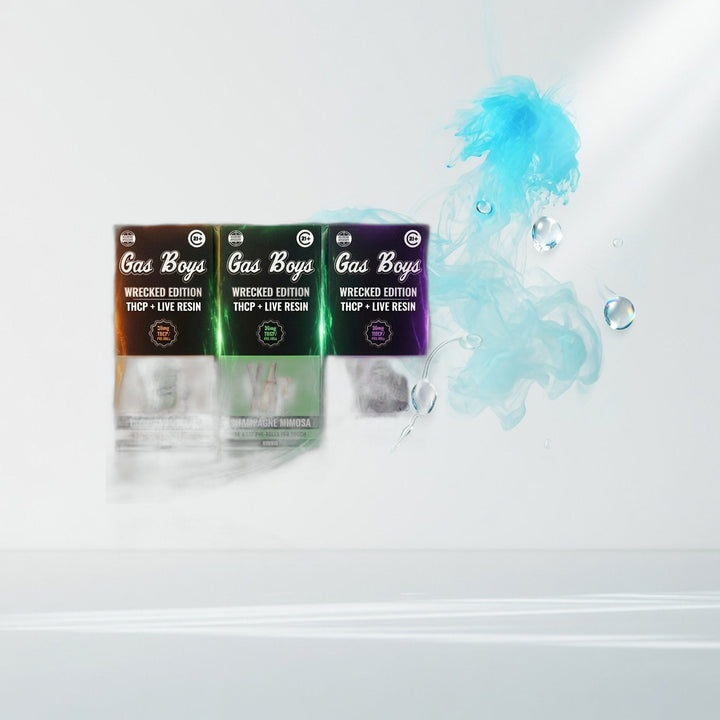 Gas Boys - Wrecked Edition Exotic Flower+THCp Prerolls — Elevate fountain