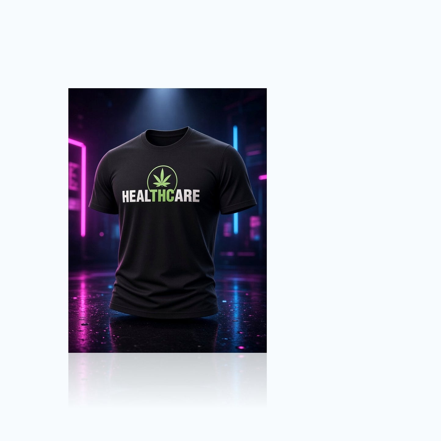 Healthcare Leaf T-Shirt — Elevate fountain