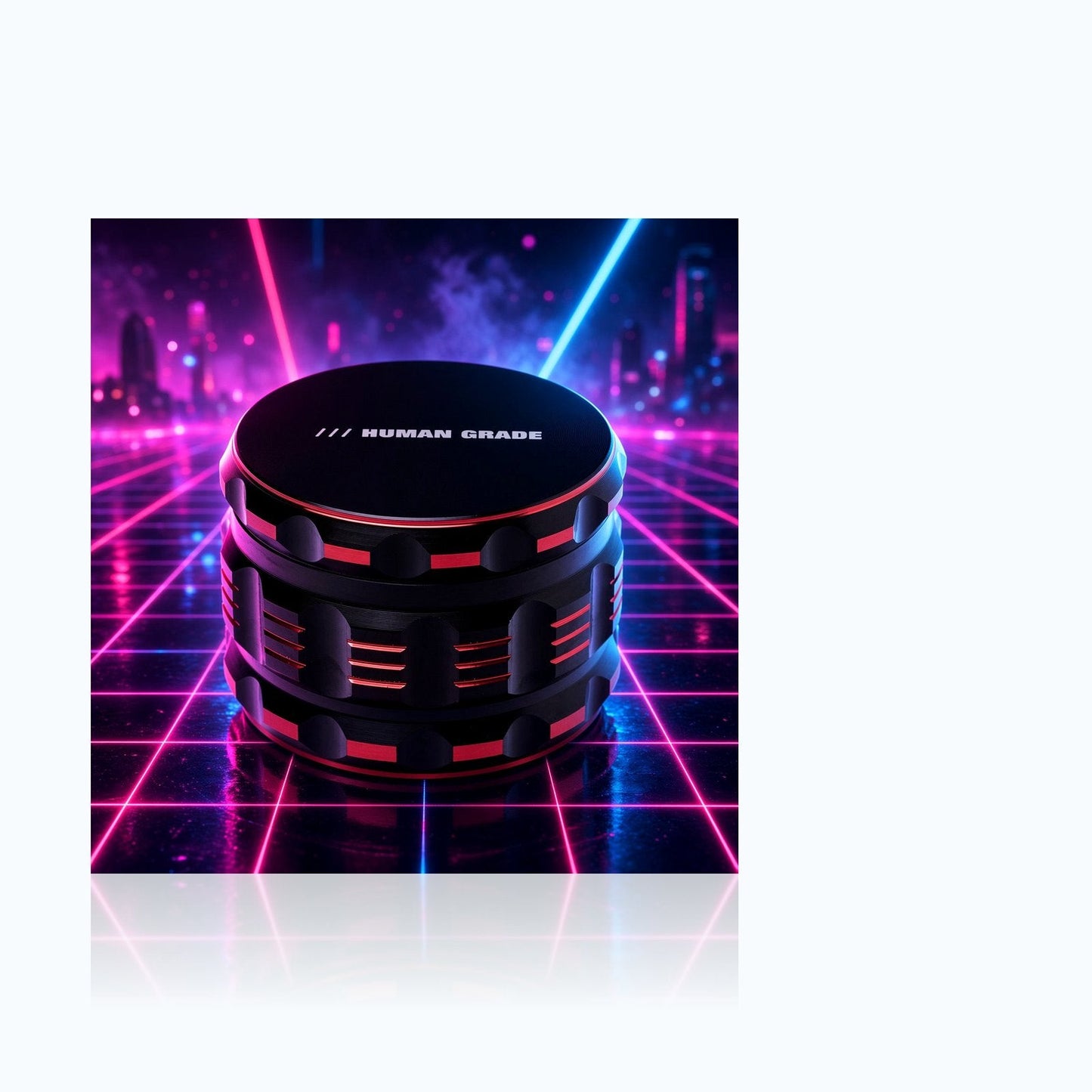 Human Grade 5F 4-Piece Grinder 2.5" — Elevate fountain