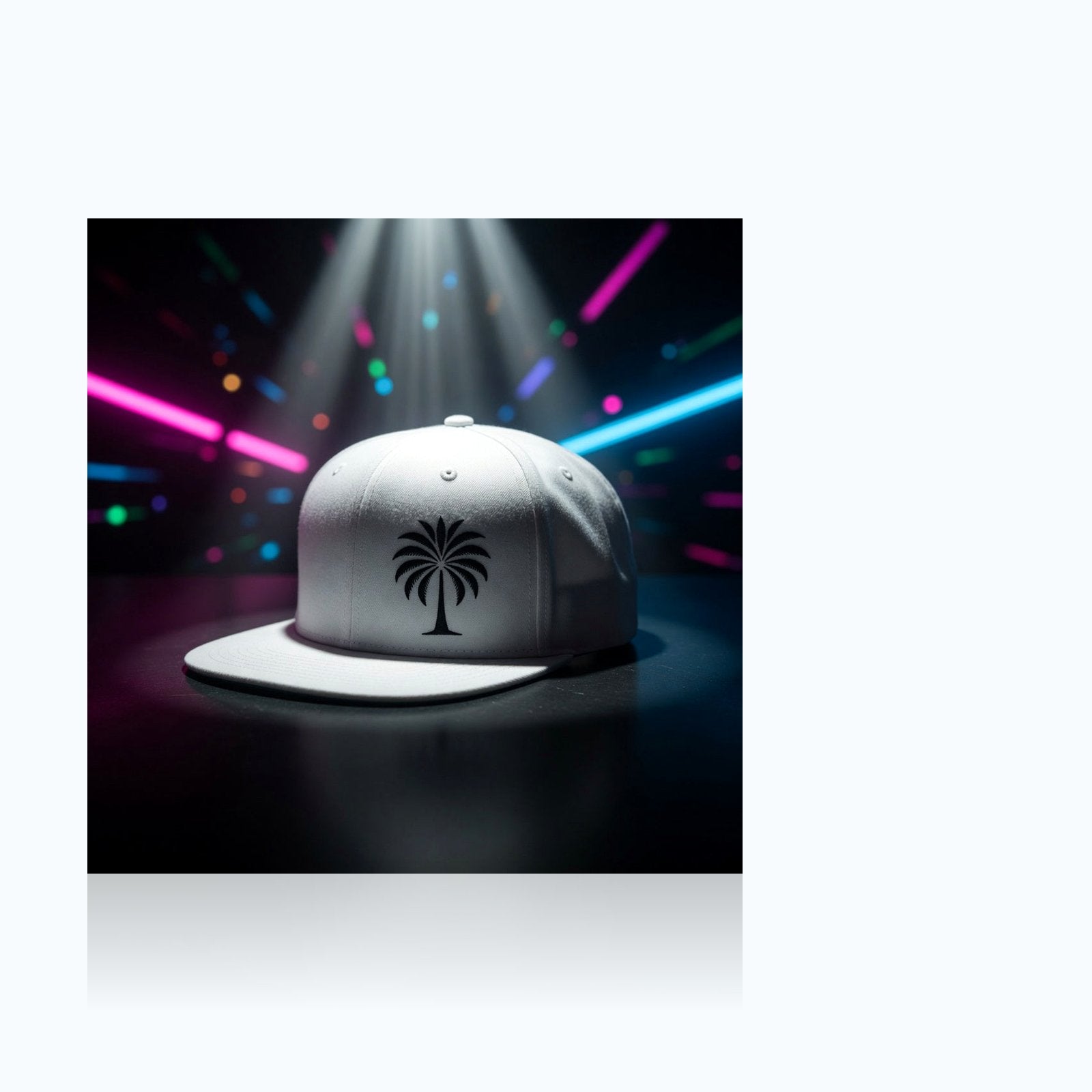Palm Tree Snapback — Elevate fountain