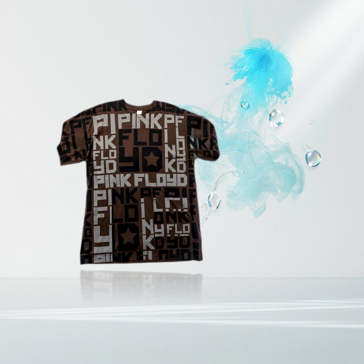 pink-floyd-endless-typographic-t-shirt — Elevate fountain packshot