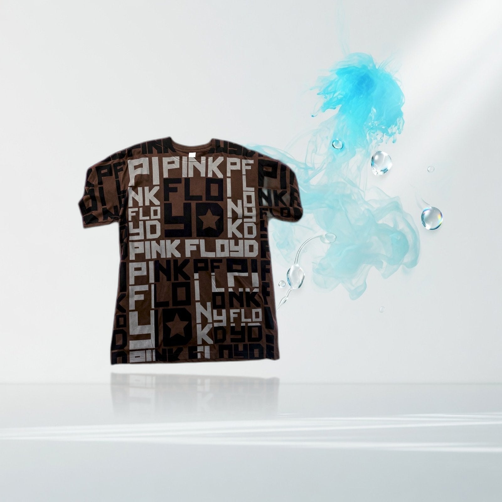 pink-floyd-endless-typographic-t-shirt — Elevate fountain packshot