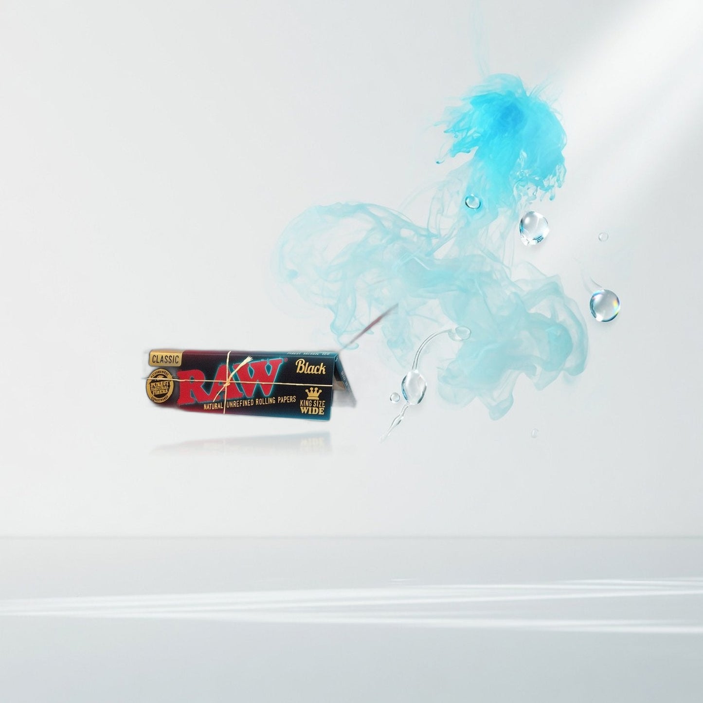 RAW Classic Black Rolling Papers 1/14" — Elevate fountain