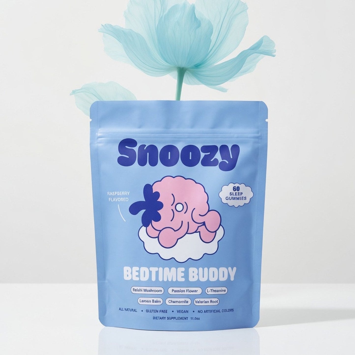 Snoozy Bedtime Buddy Gummies 60ct — Elevate fountain
