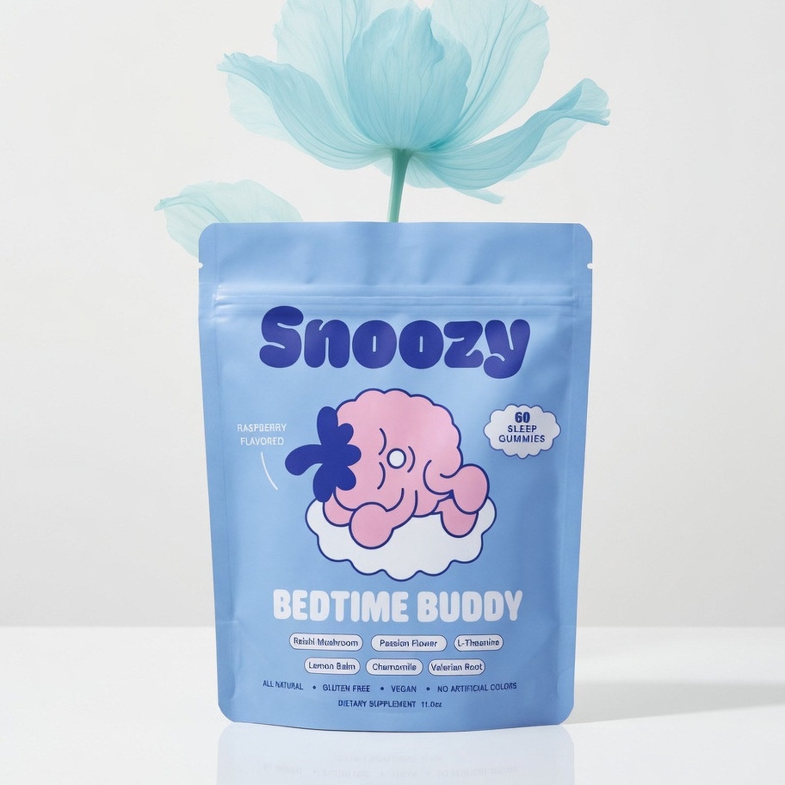 Snoozy Bedtime Buddy Gummies 60ct — Elevate fountain