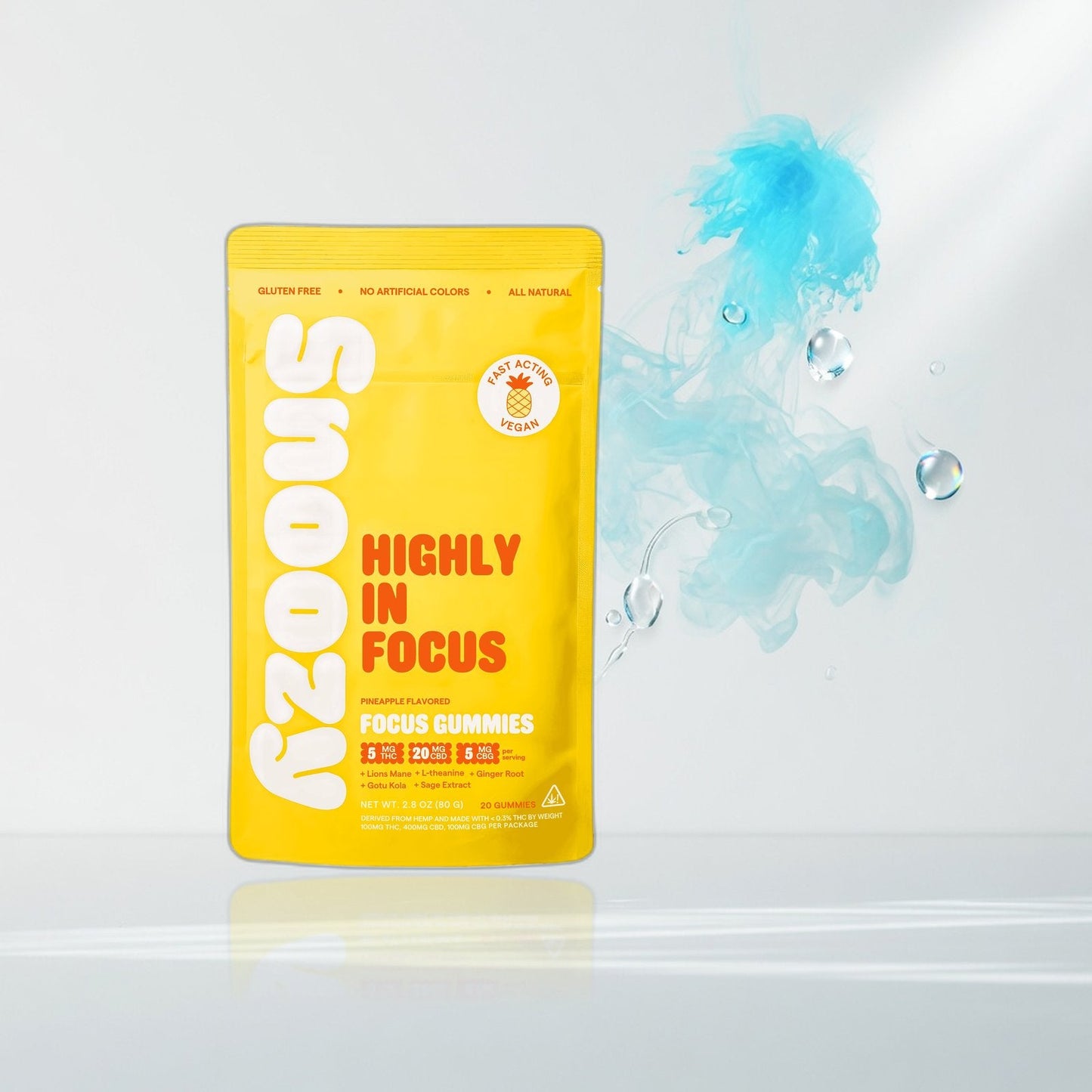 Snoozy Highly In Focus Gummies 20ct — Elevate fountain