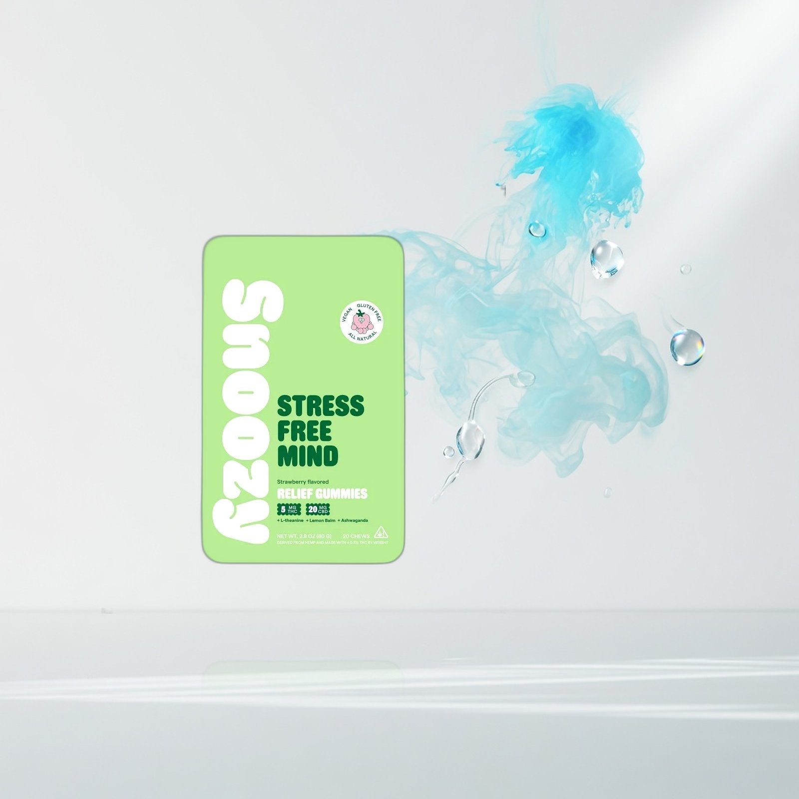 Snoozy Stress Free Mind Gummies — Elevate fountain