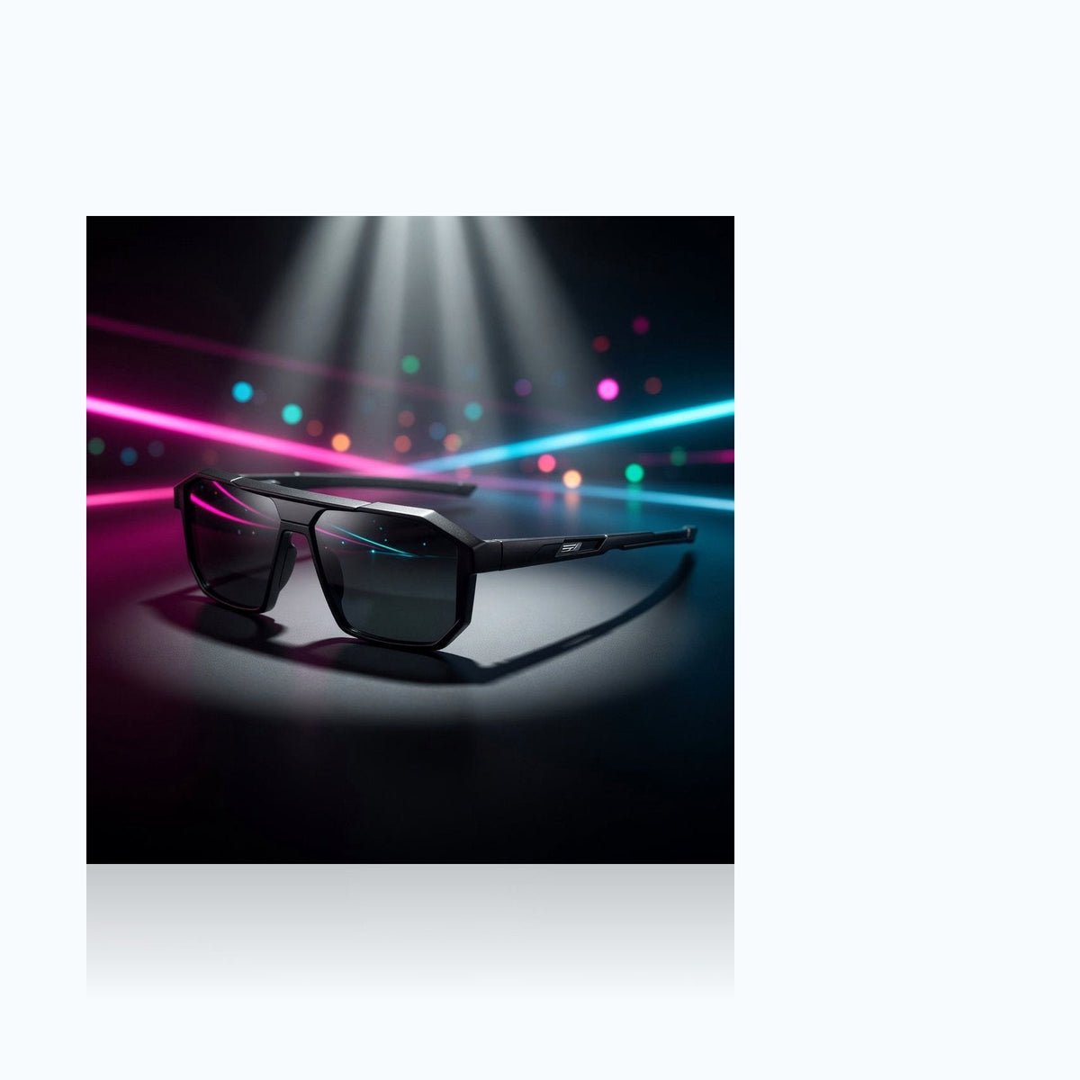Square Sunglasses — Elevate fountain