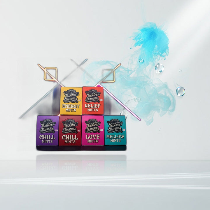 Tillman's Tranquils Microdose Effect-Specific THC Mints — Elevate fountain