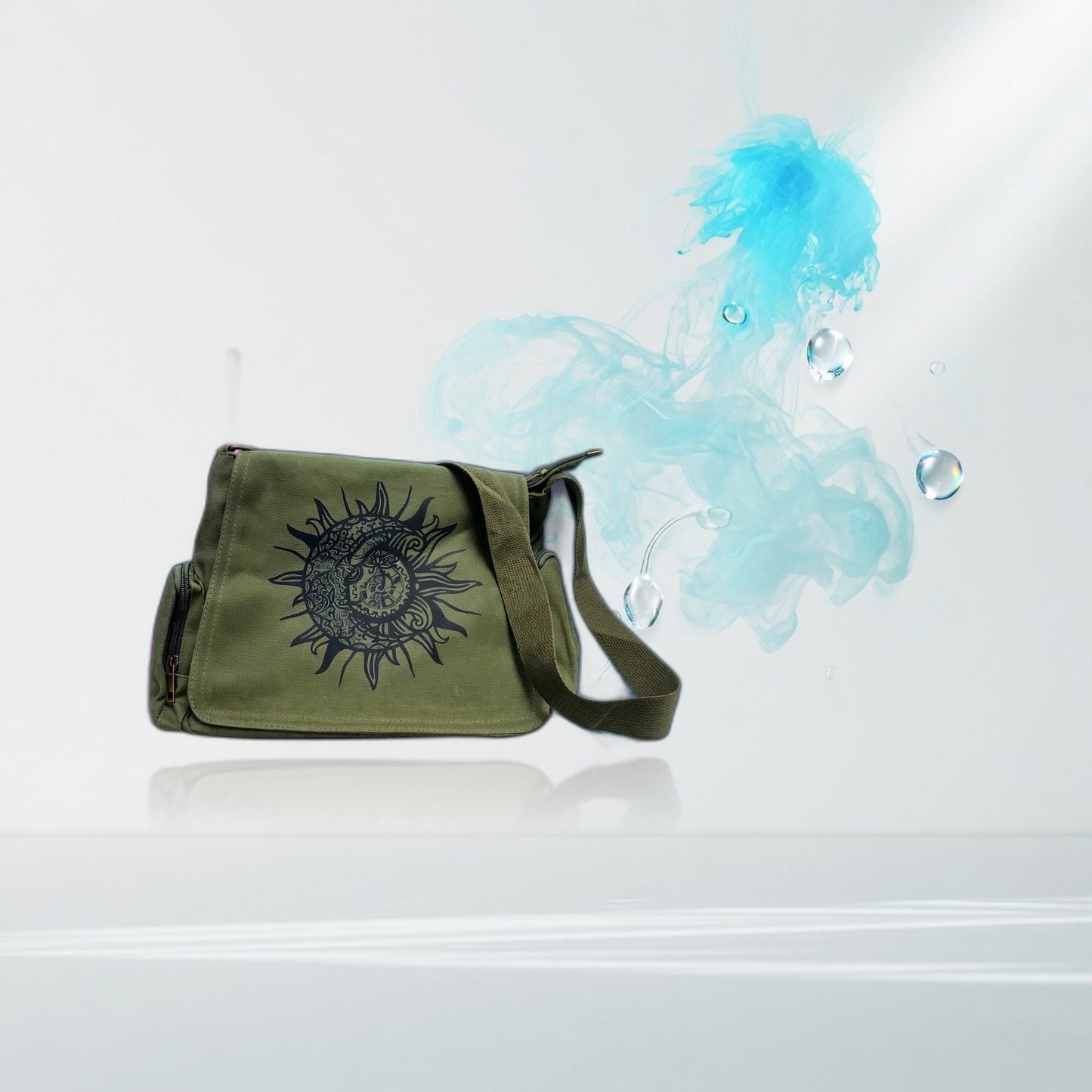 tribal sun messenger bag — Elevate fountain