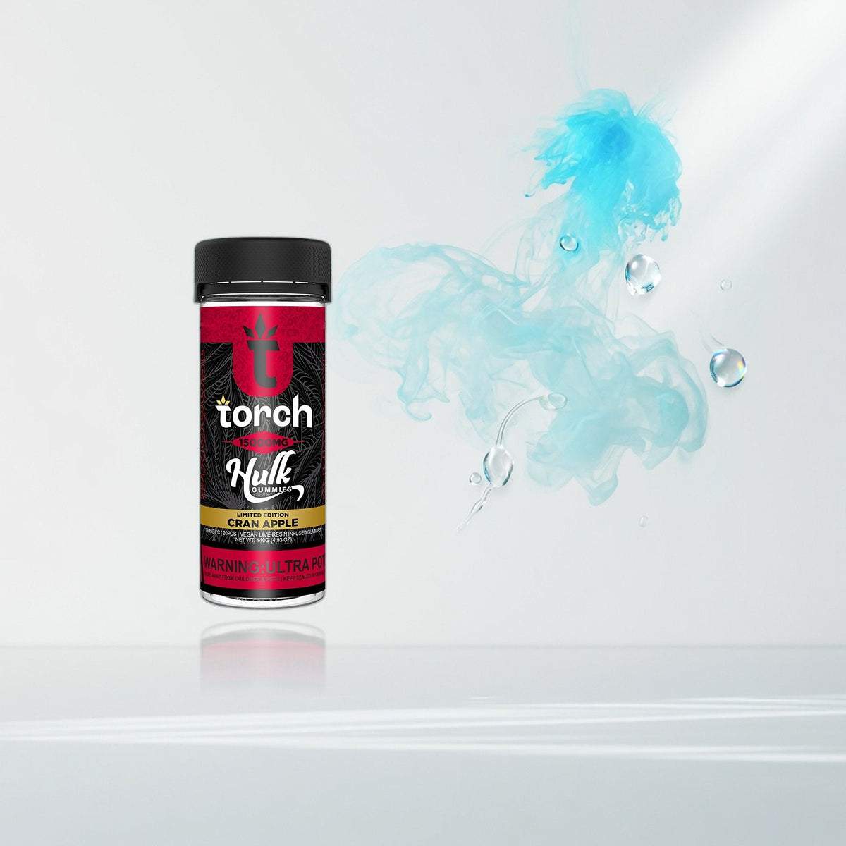Torch Hulk fountain Cran Apple