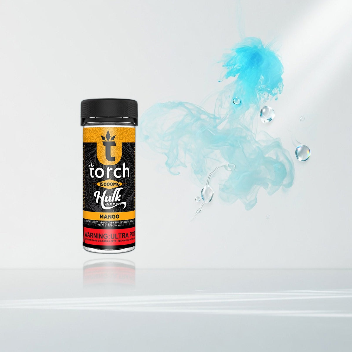 Torch Hulk fountain Mango