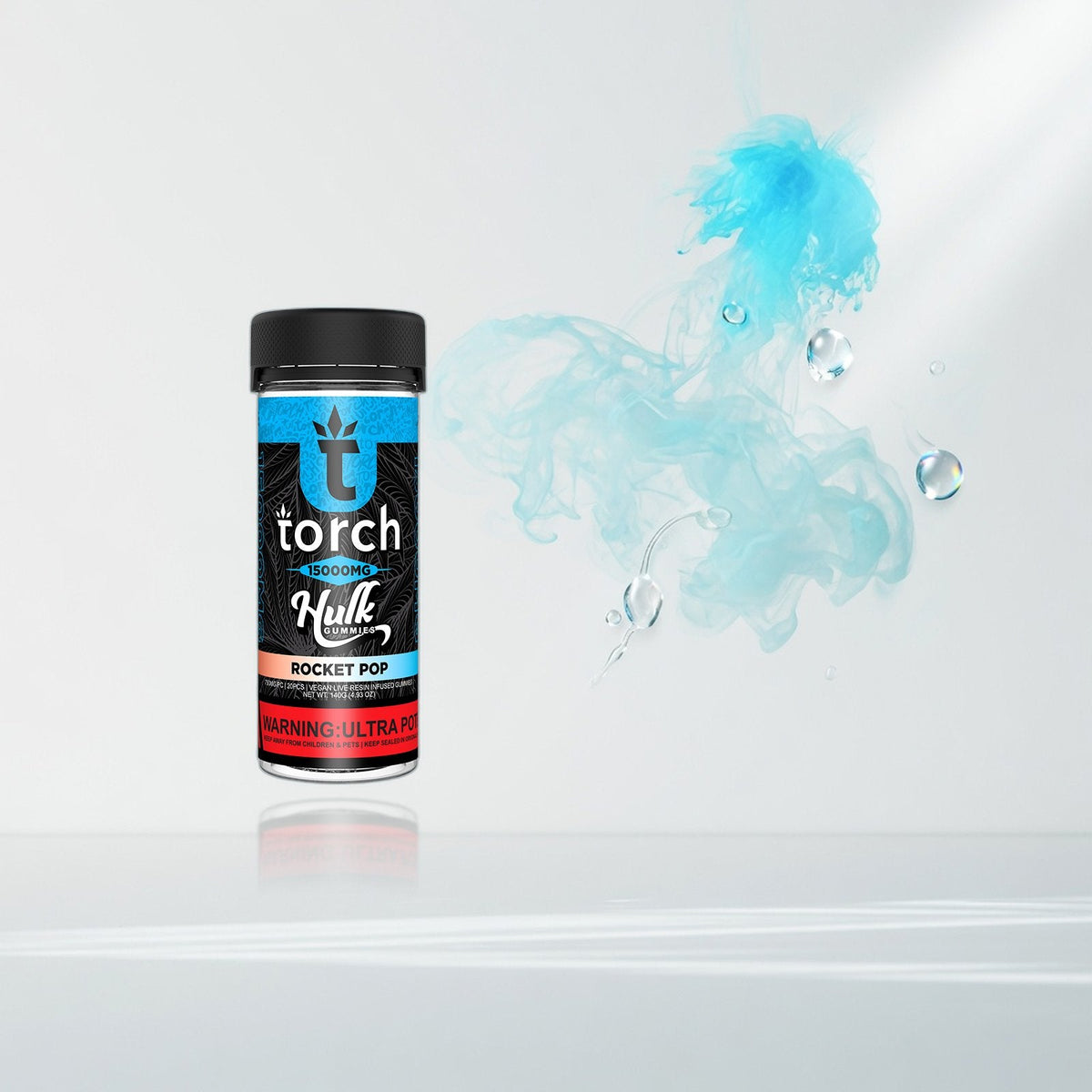 Torch Hulk fountain Rocket Pop