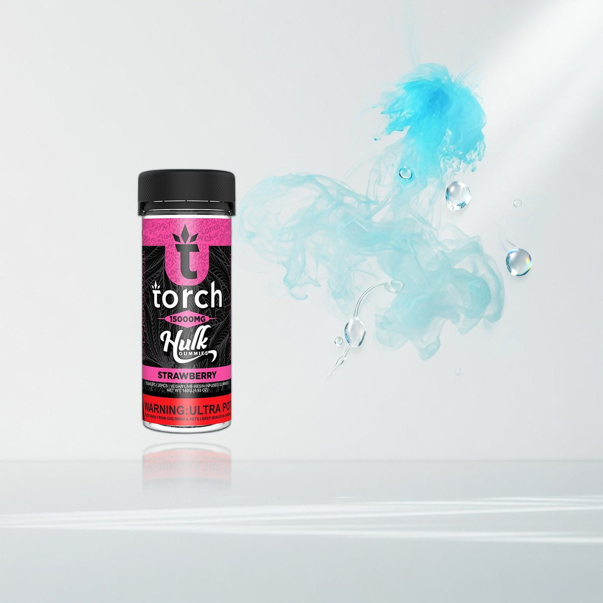 Torch Hulk fountain Strawberry