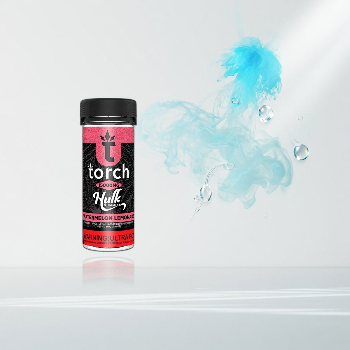 Torch Hulk fountain Watermelon Lemonade