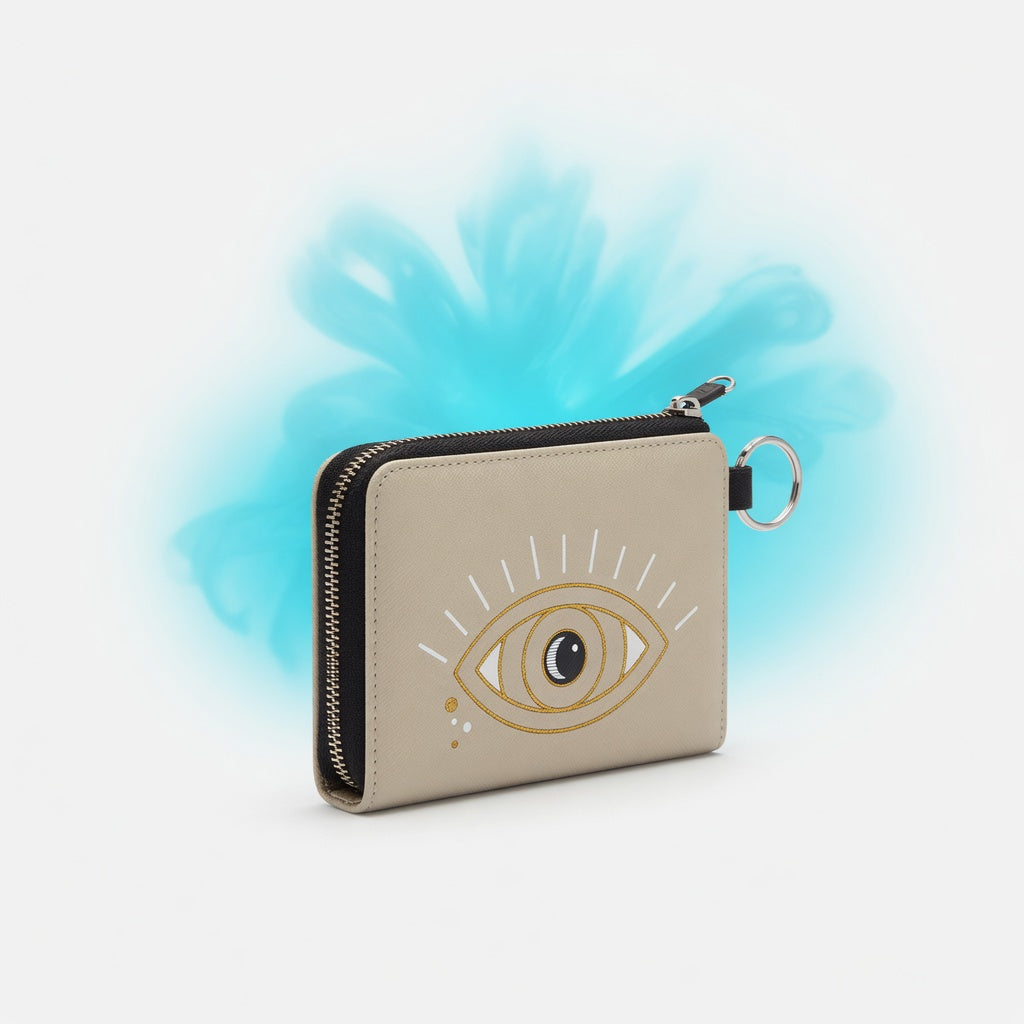 Evil Eye Zip Wallet