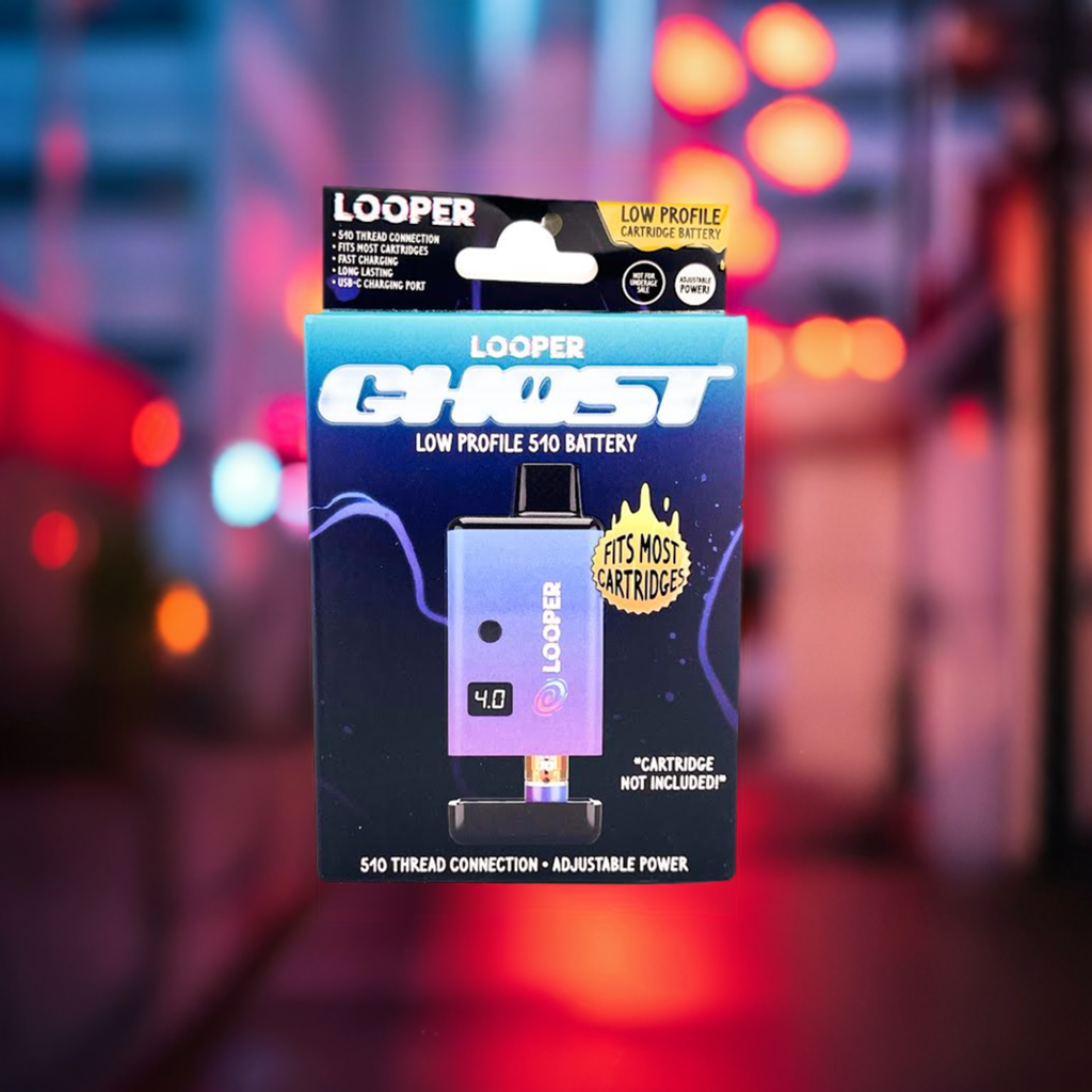 Looper Ghost Low Profile Cart Battery - 650mAh w/ Cable - Looper - Sky High West Chester cincinnati