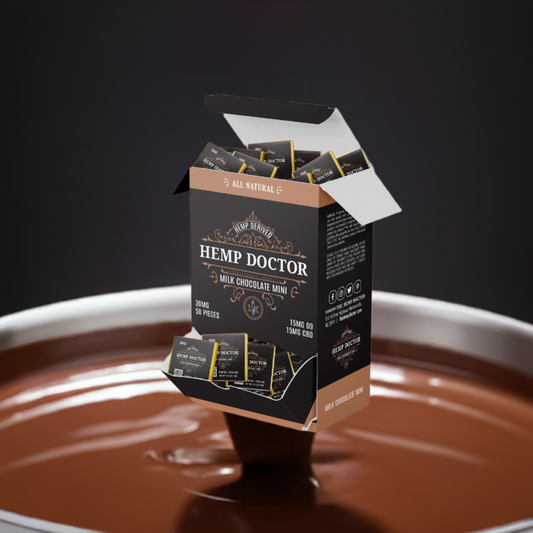 Hemp Doctor 30mg Milk Chocolate Minis