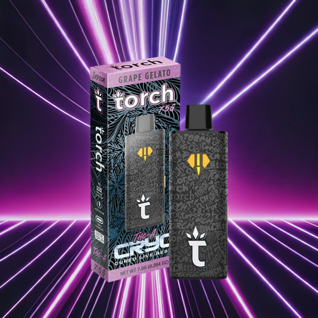 Torch THCa Cryo Cured Live Resin 7.5g Disposable - Torch - Sky High Montgomery cincinnati