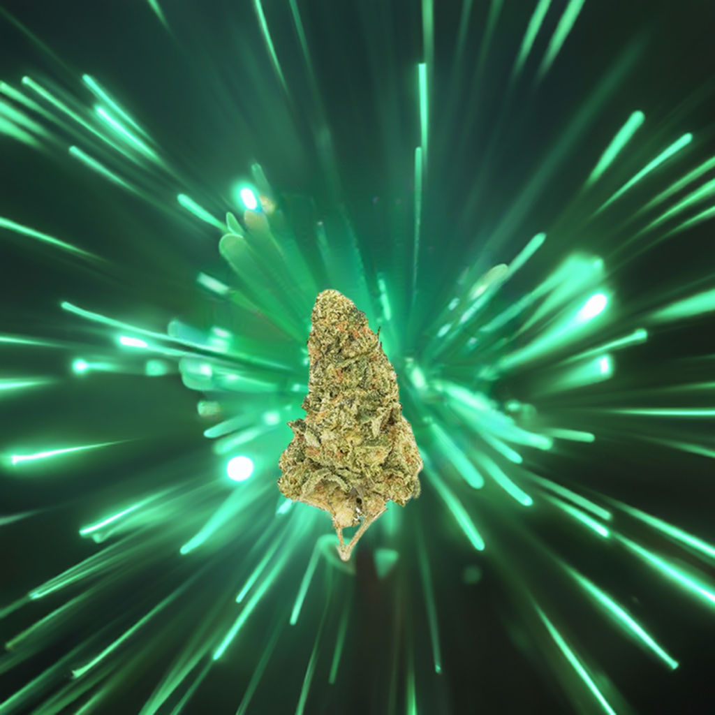 Green Crack Indoor Boutique THCa Flower - Sativa - Elevate Montgomery - Sky High Montgomery cincinnati