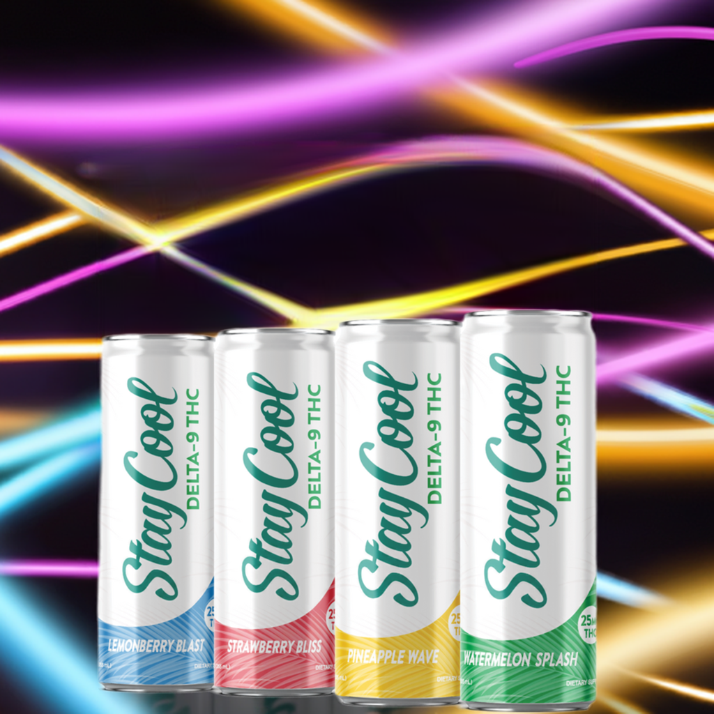 Stay Cool D9 THC 25MG Wellness Drink (Pick Up and Local Delivery Only) - Stay Cool - Sky High Montgomery cincinnati