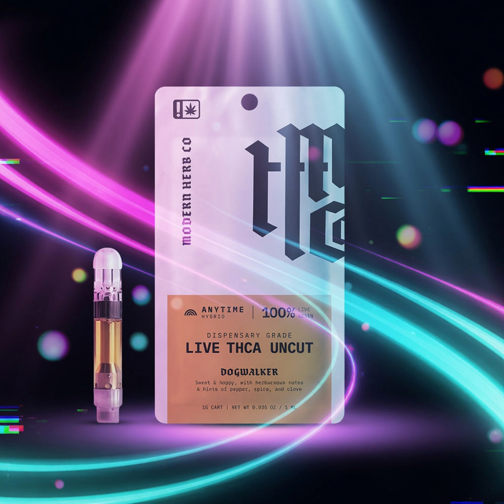 MHC Uncut THCA Cartridge - 1g - Dogwalker (Hybrid)