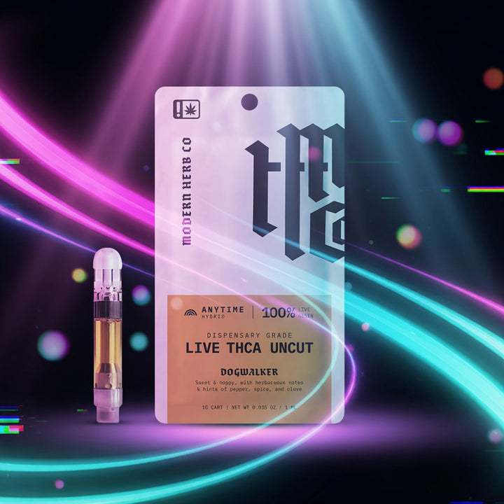 MHC Uncut THCA Cartridge - 1g - Dogwalker (Hybrid)