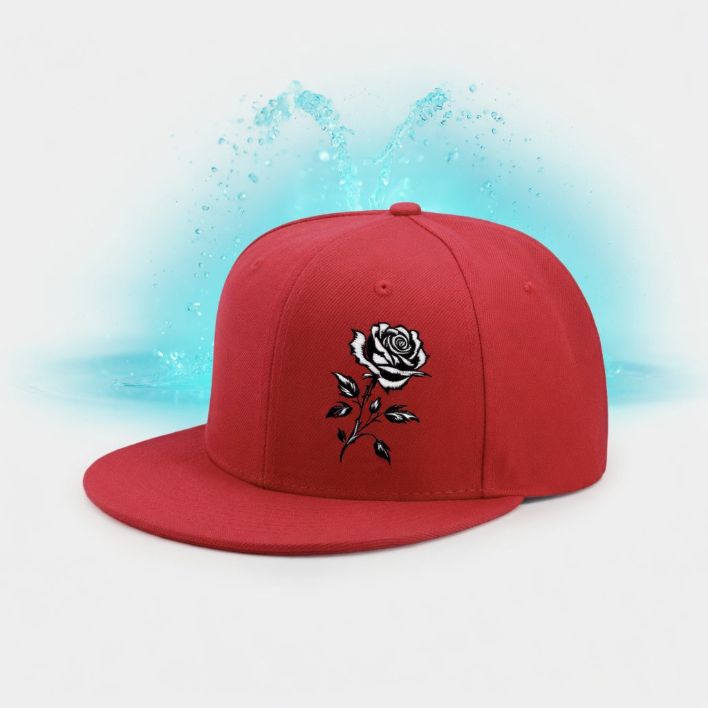 Rose Floral Snapback